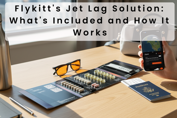 Flykitt's Jet Lag Solution: What's Included and How It Works